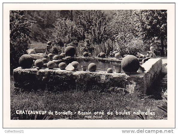 boules chateauneuf de bordette